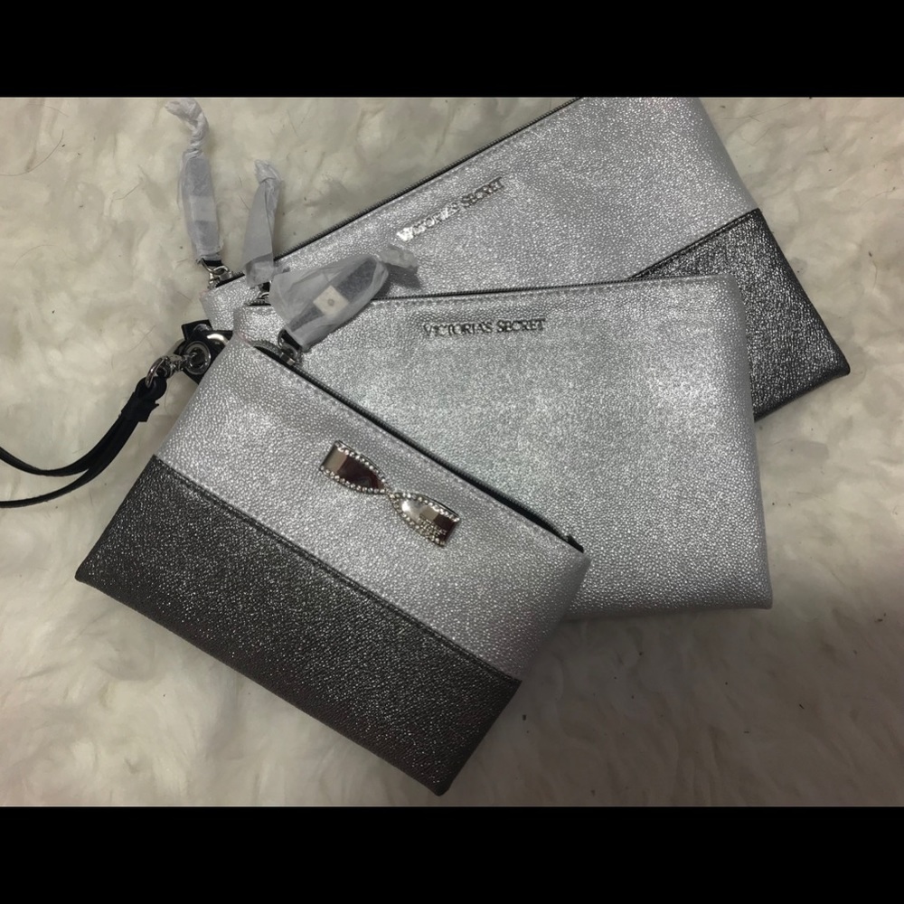 New set of 3 Victoria’s Secret Purse Bag clutch - Picture 1 of 5